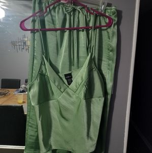 Women's Lingerie/Sleepwear Sz 16/18 Lime Green